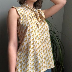 Tommy Hilfiger Giraffe Blouse